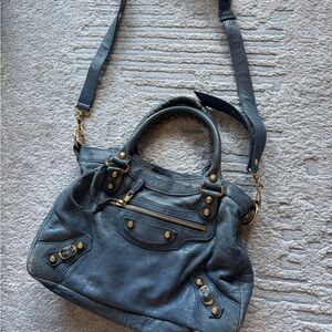 Balenciaga Light Blue Shoulder Bag